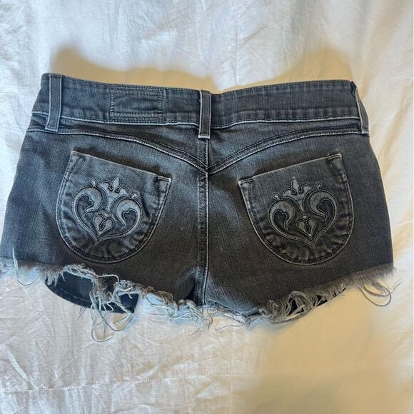 Siwy Madeleine Cotton shorts Black 26 - Picture 3 of 5